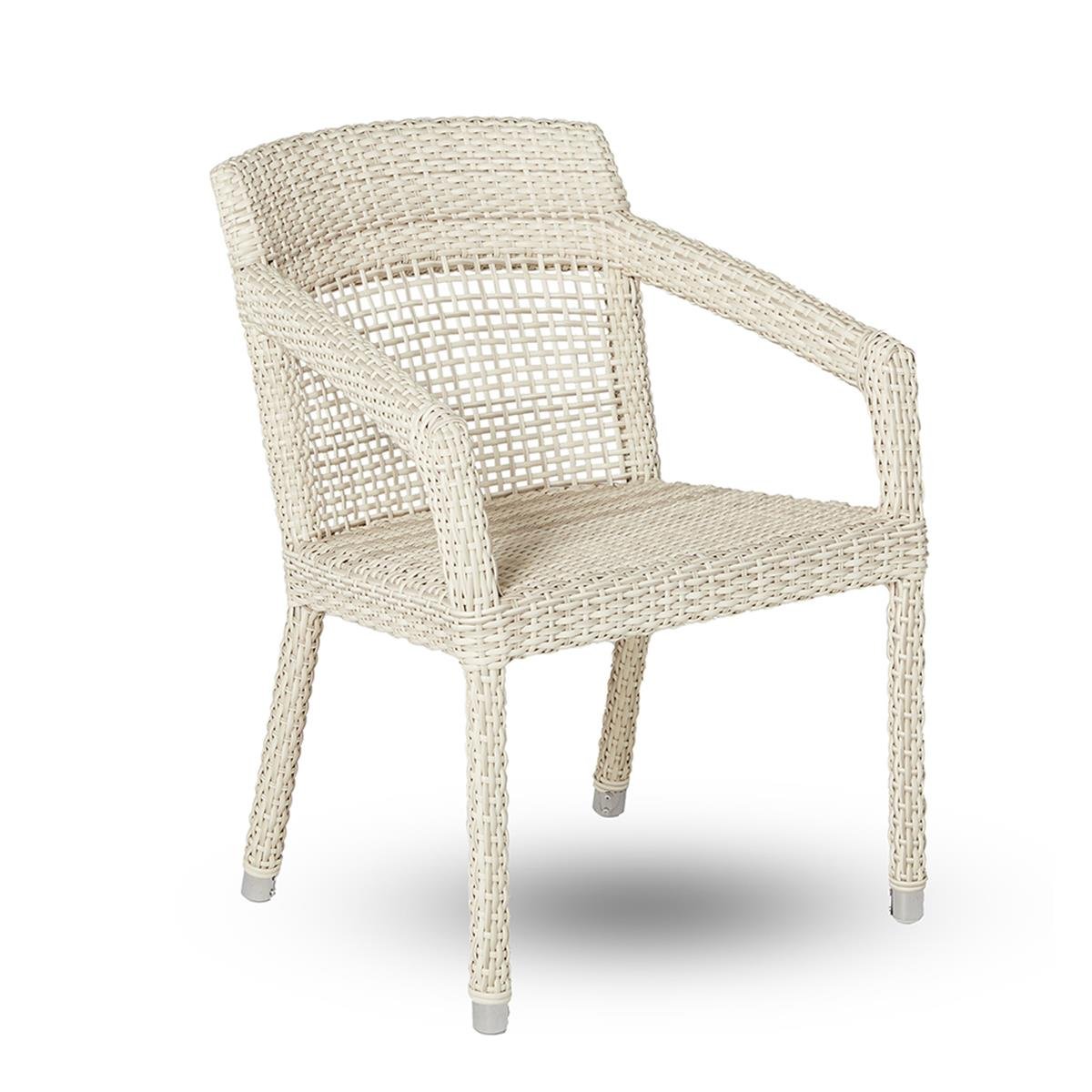 Eniwa Kollu Sandalye D6JP1-White Wash