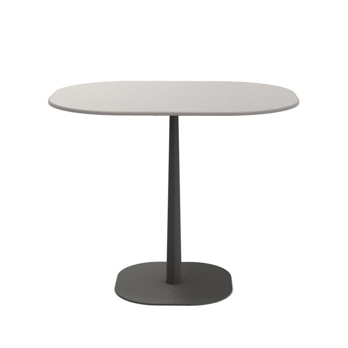 Enjoy Yemek Masası (90*70)-Ayak WarmGrey-Tabla Stone Grey