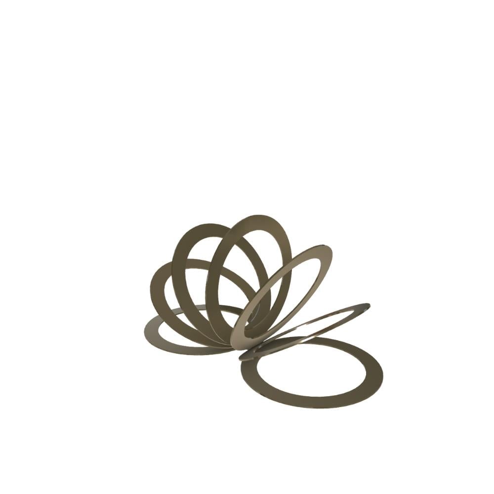 Fan Dergi Rafı- Frame Aged Brass (M328)