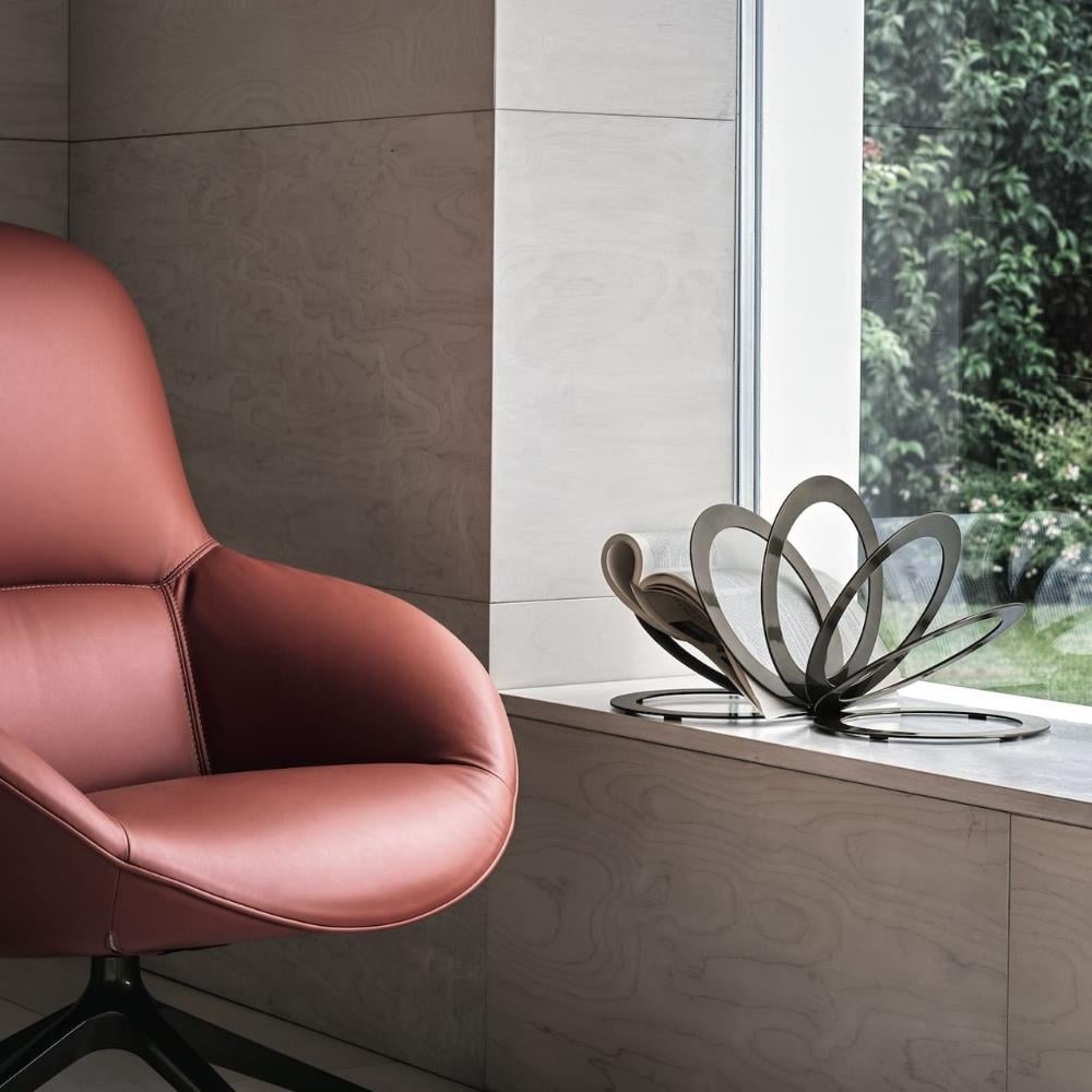 Fan Dergi Rafı- Frame Black (M055)