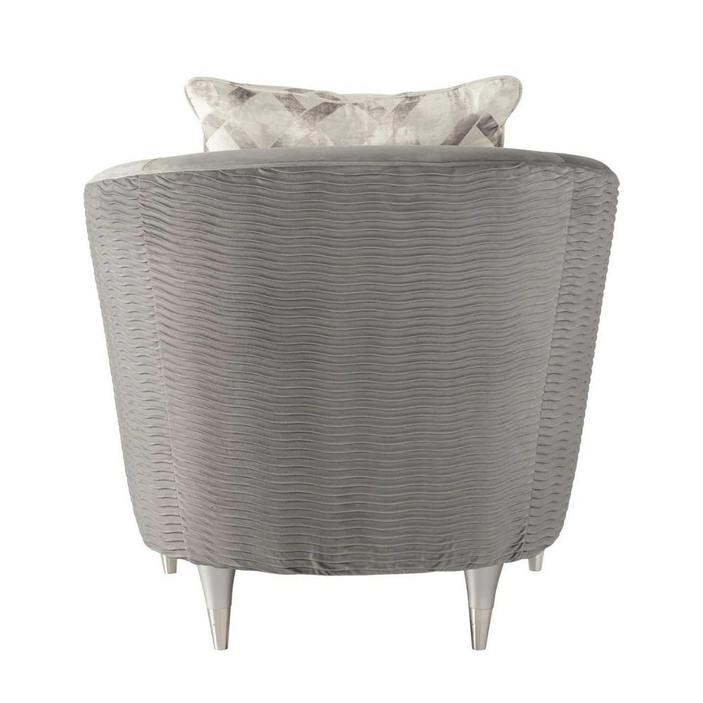 Farrah Tekli Koltuk-Finish Nickel Paint