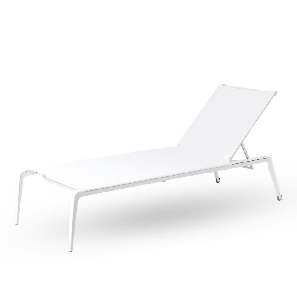 Fast Ushuaia White Şezlong