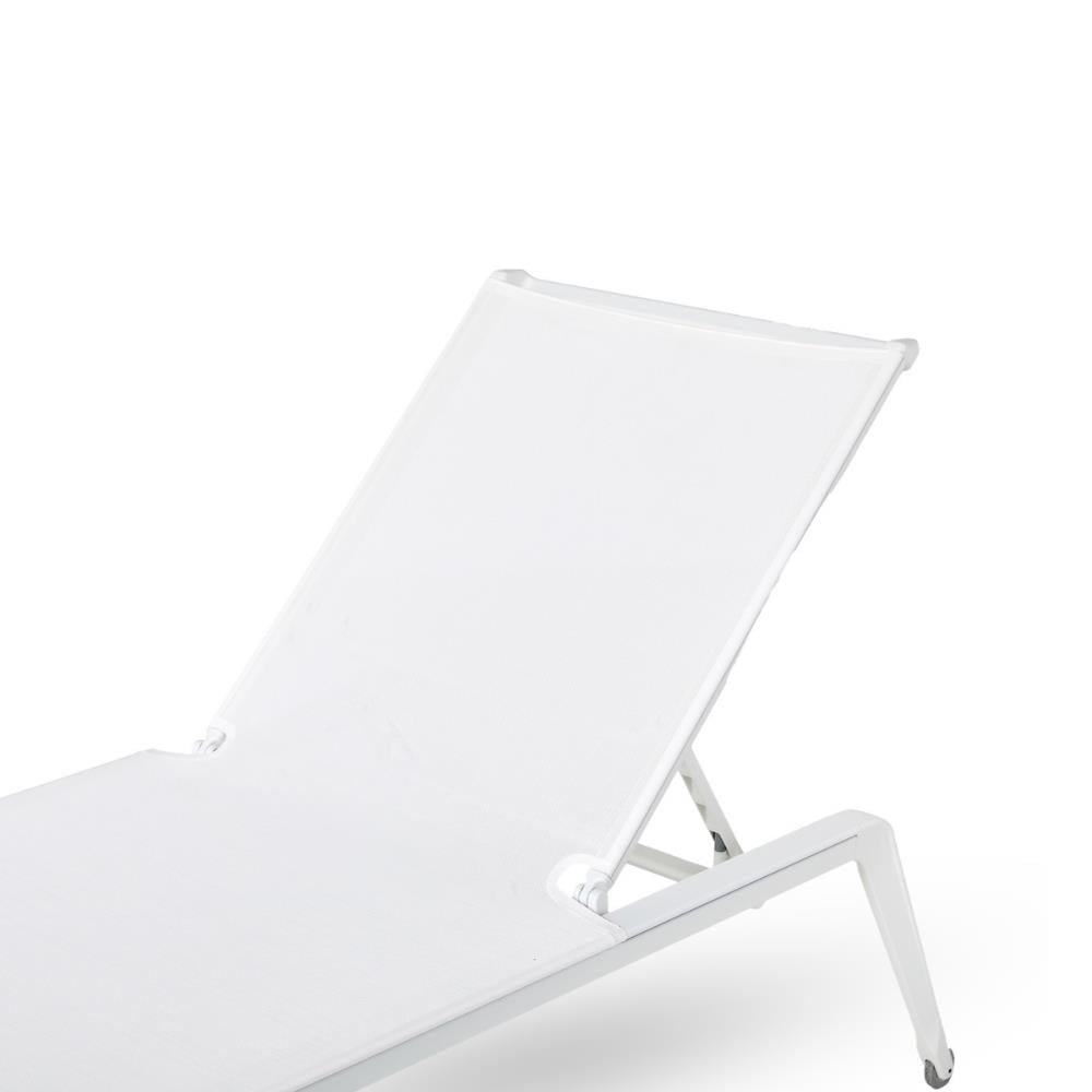 Fast Ushuaia White Şezlong