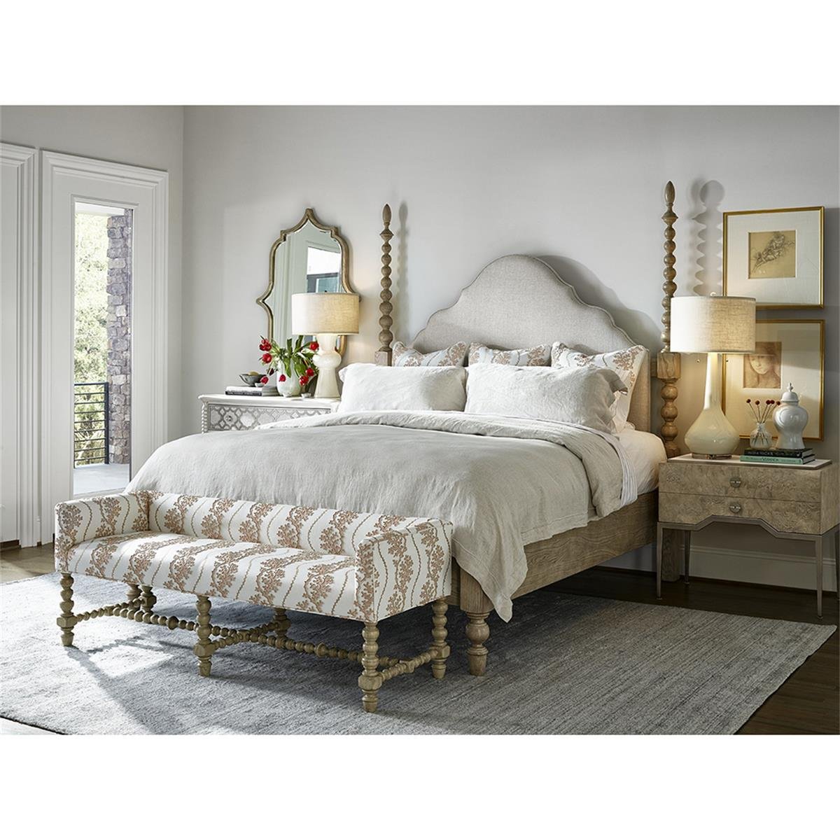 Fine Furniture Serenity Mandrino Puf