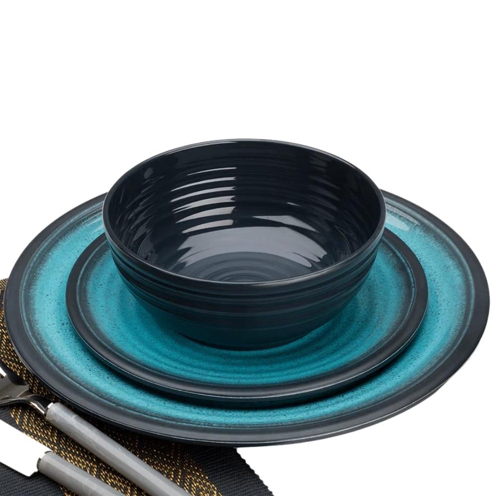 Flamefield Granite Aqua 12 Parça Yemek Takımı  