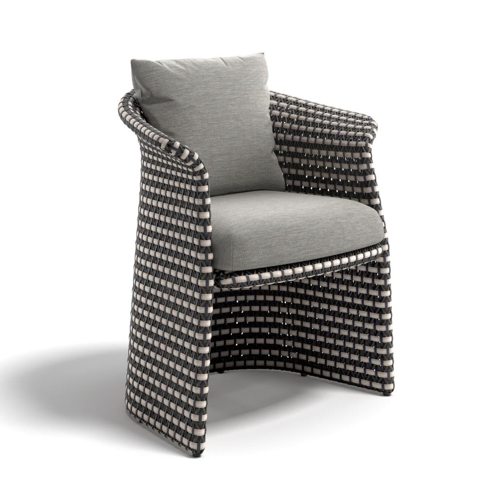 Fllair Kolçaklı Sandalye - Mahogany - Minder Dahil Değil