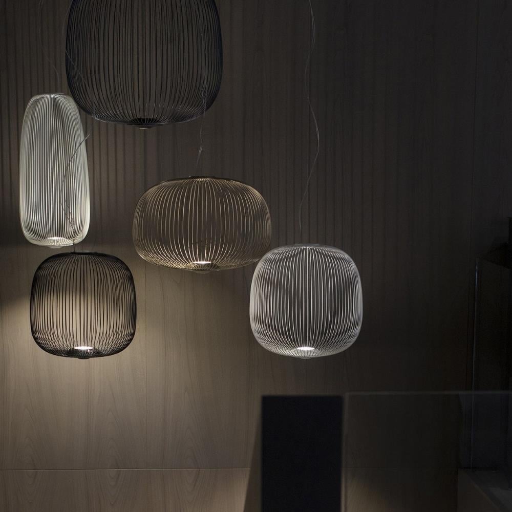 Spokes 2 Avize/Tavan Lambası - ML White (Bianco) - Ç52 H52.5/340 cm