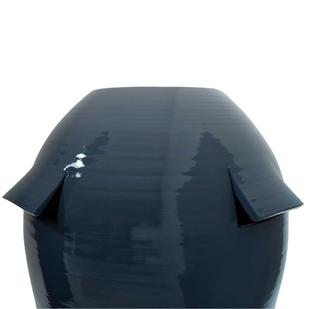 Giara Seramik Vazo - 40 cm - Blu Risacca