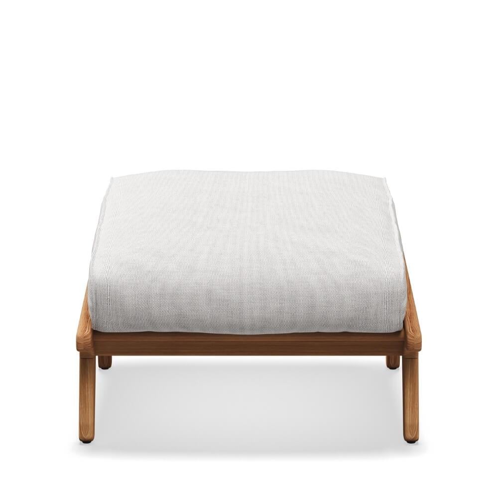 Gloster Bay Seagull Teak Puf