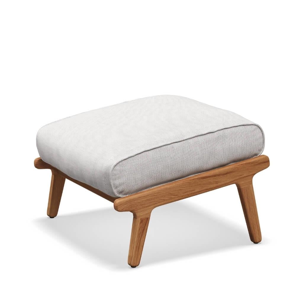 Gloster Bay Seagull Teak Puf
