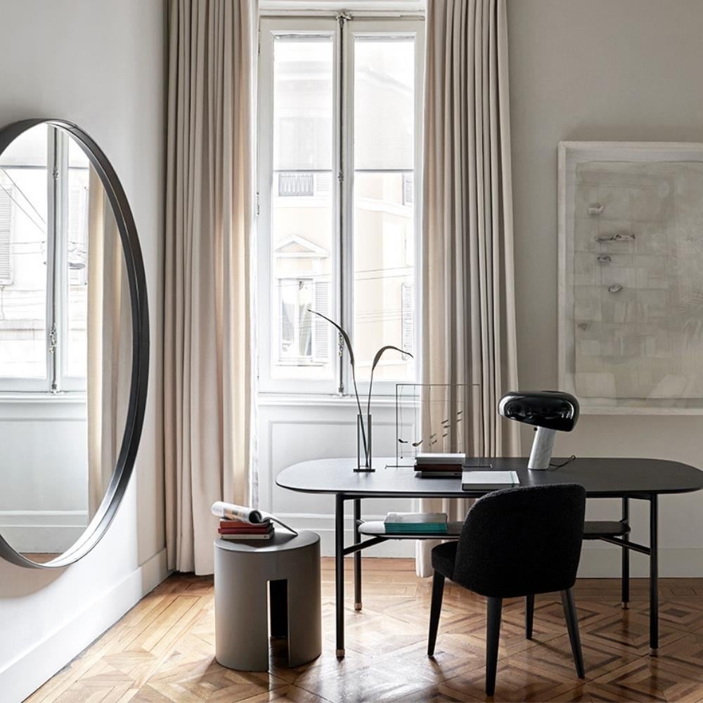 Gong Alçak Yan Sehpa-Finish Oak RV -Colour Tobacco