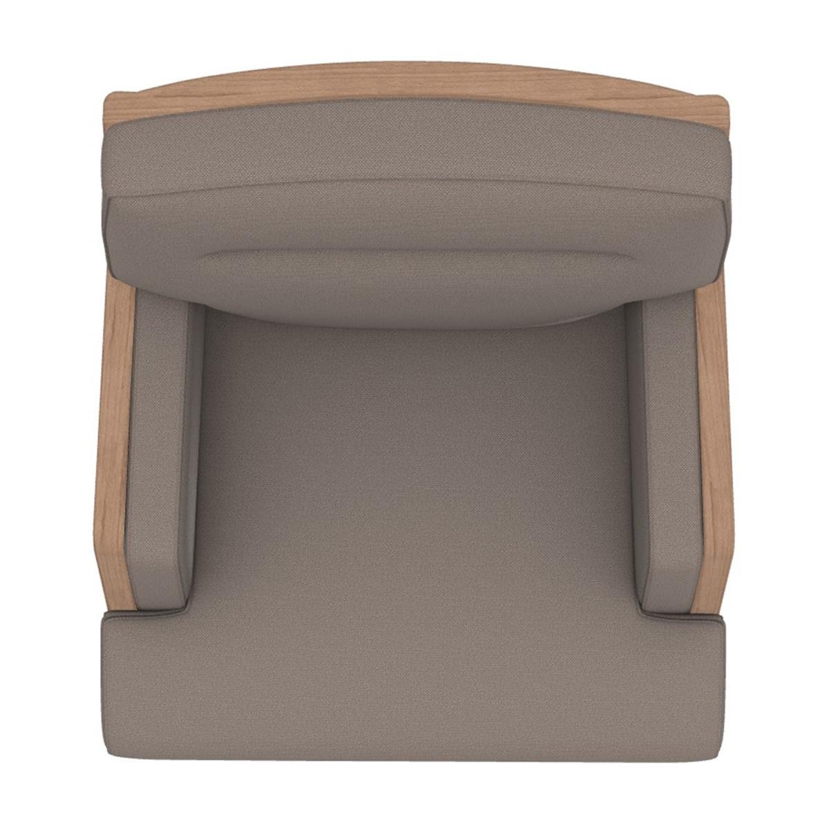 Grand Life Berjer Koltuk-Ayak Teak-Rope Light Grey-(Sunbrella Minder Dahil)