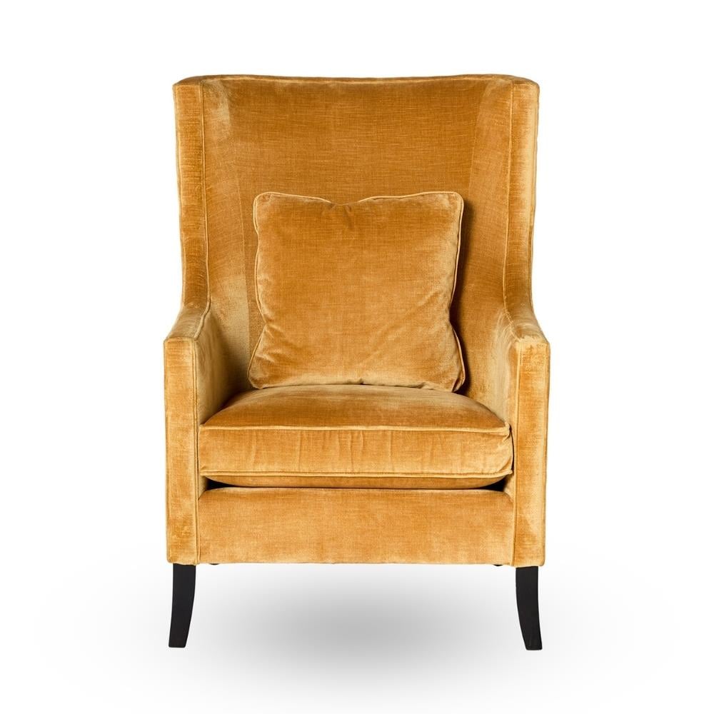 Grantham Tekli Koltuk-Fabric (2293-055)-Finish 751 Extra Kırlent Acp (029 9199-P05)