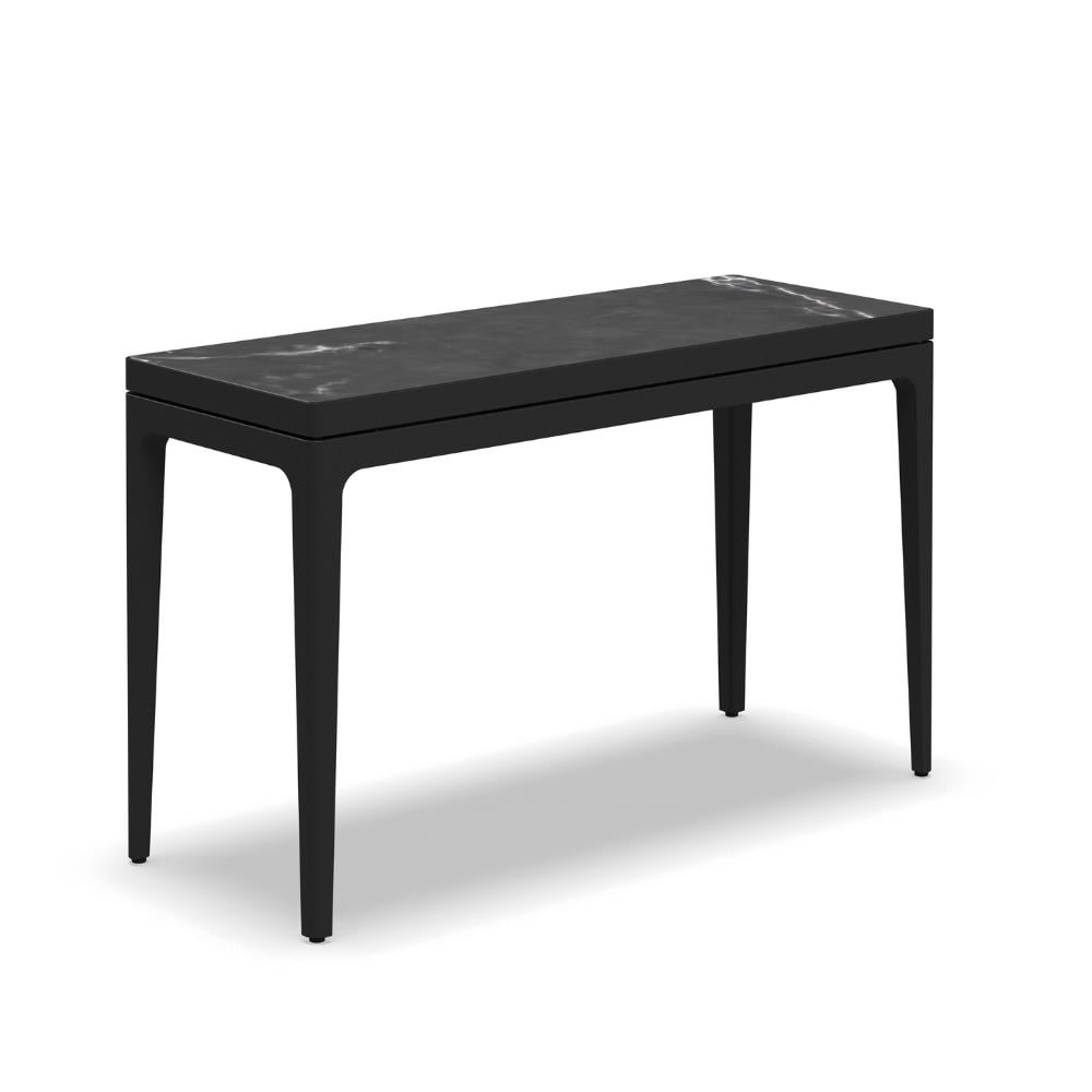 Grid Small Konsol Meteor İskelet-Siyah Seramik Tabla