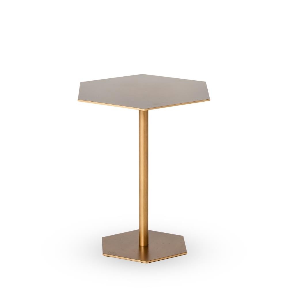 Jake Orta Sehpa - Cam Tablalı  – cm. L 39 - P 45 - H 50