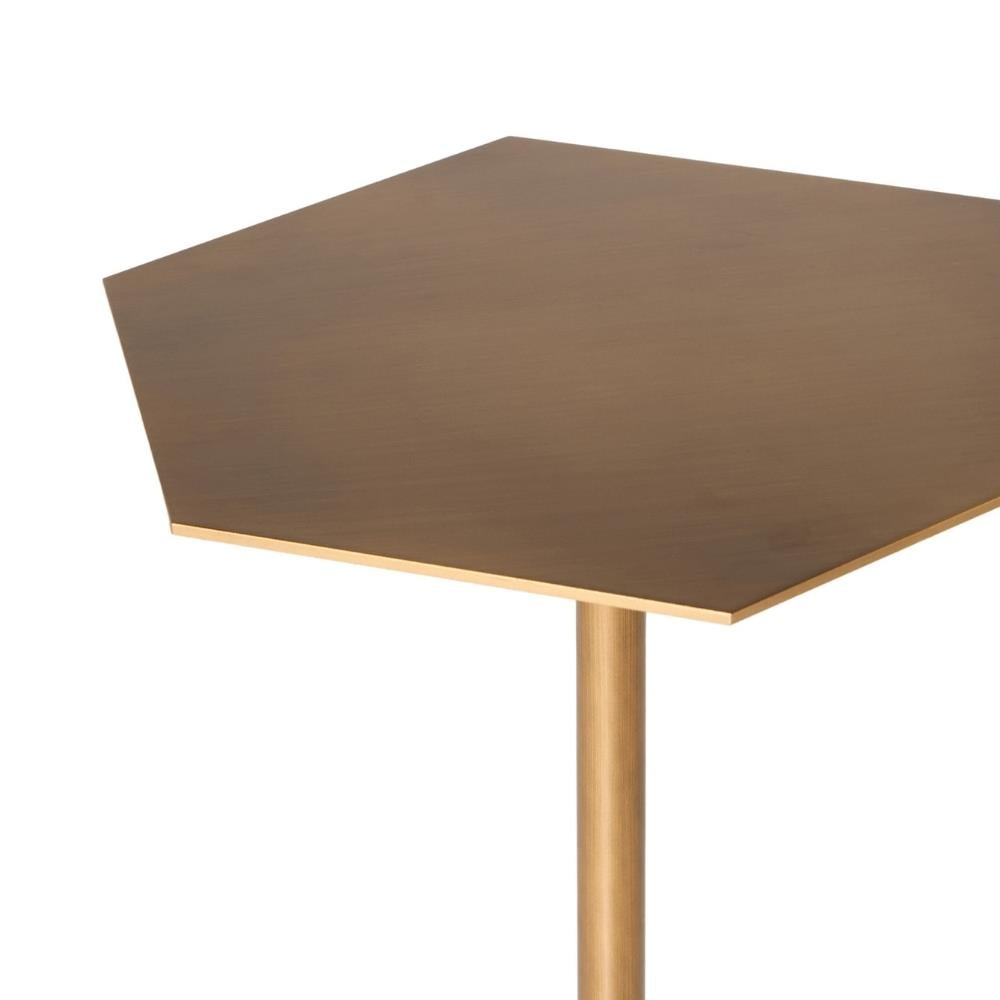 Jake Orta Sehpa - Cam Tablalı  – cm. L 39 - P 45 - H 50