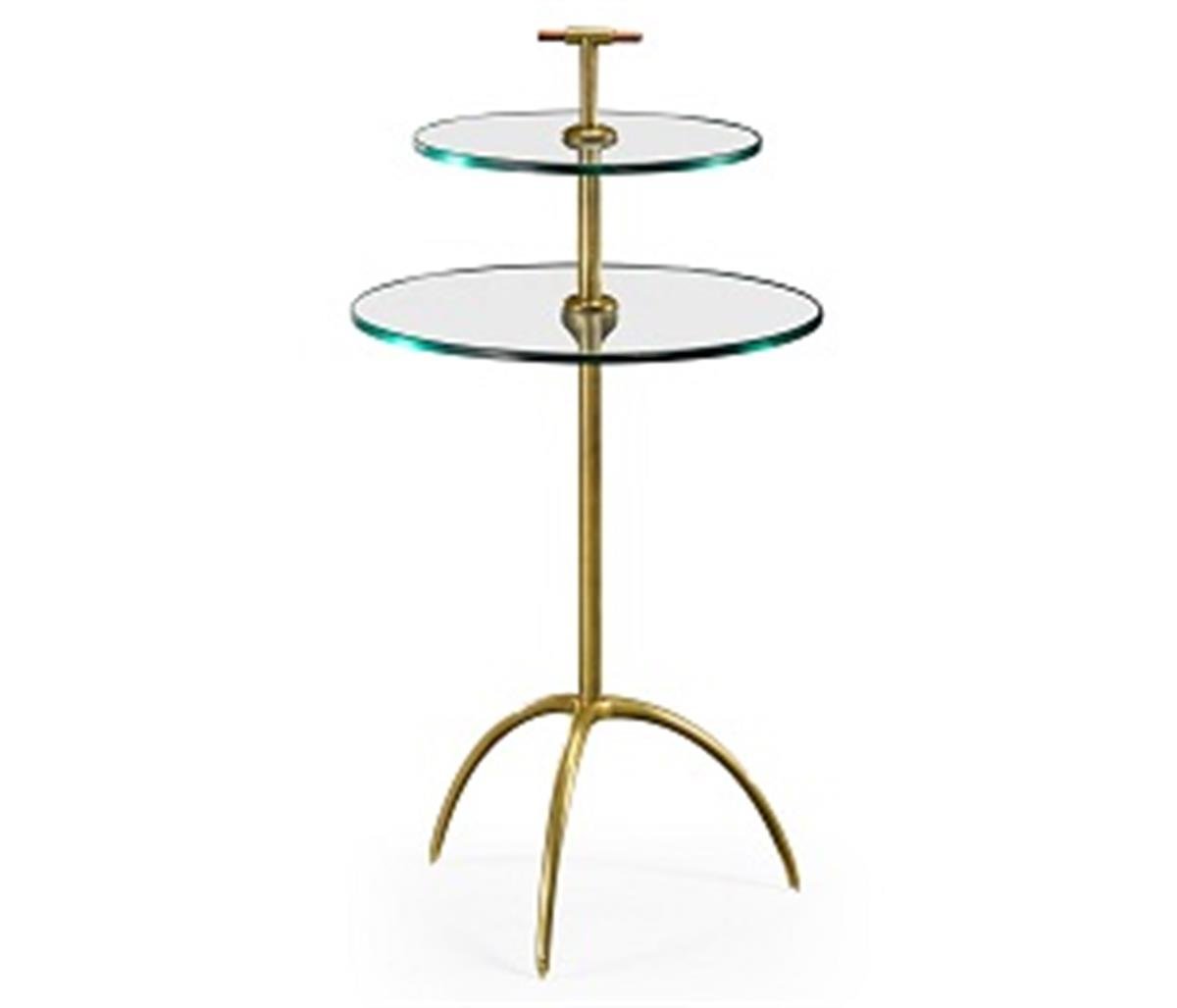 Jc Modern-Cosmo Sehpa - Finish-Bra-15-1 (Light Antique Brass)
