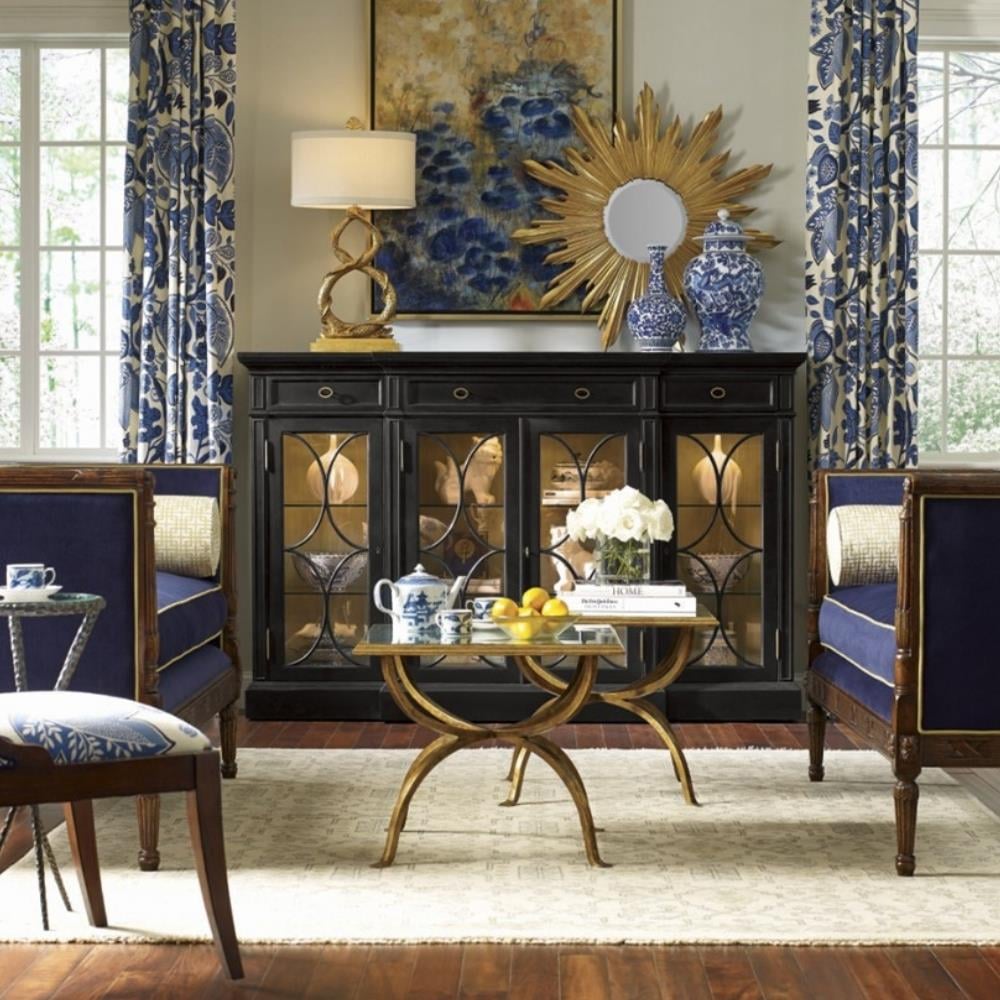 Jc Modern-Luxe Yan Sehpa Seti 2Li (Altın) - Finish-Pai-21 (Gilded Iron)