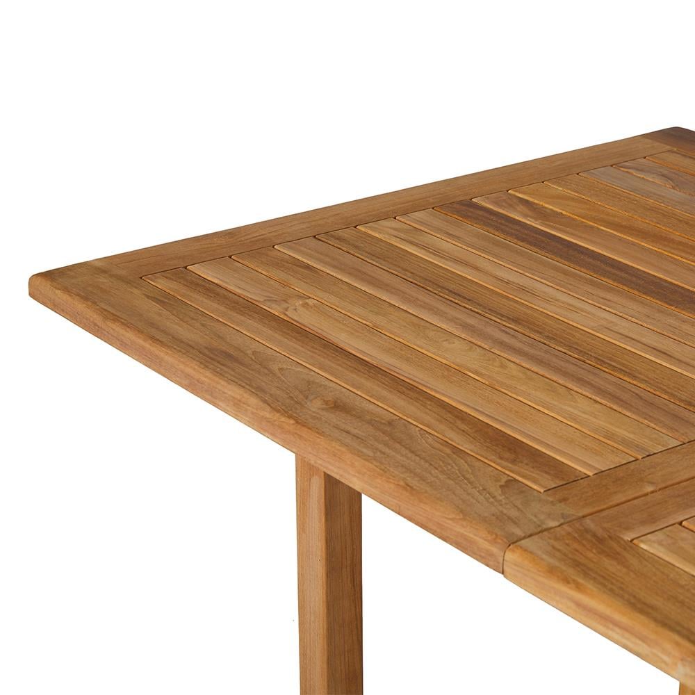 Kayu Teak Dikdörtgen 150/200 Açılır Masa