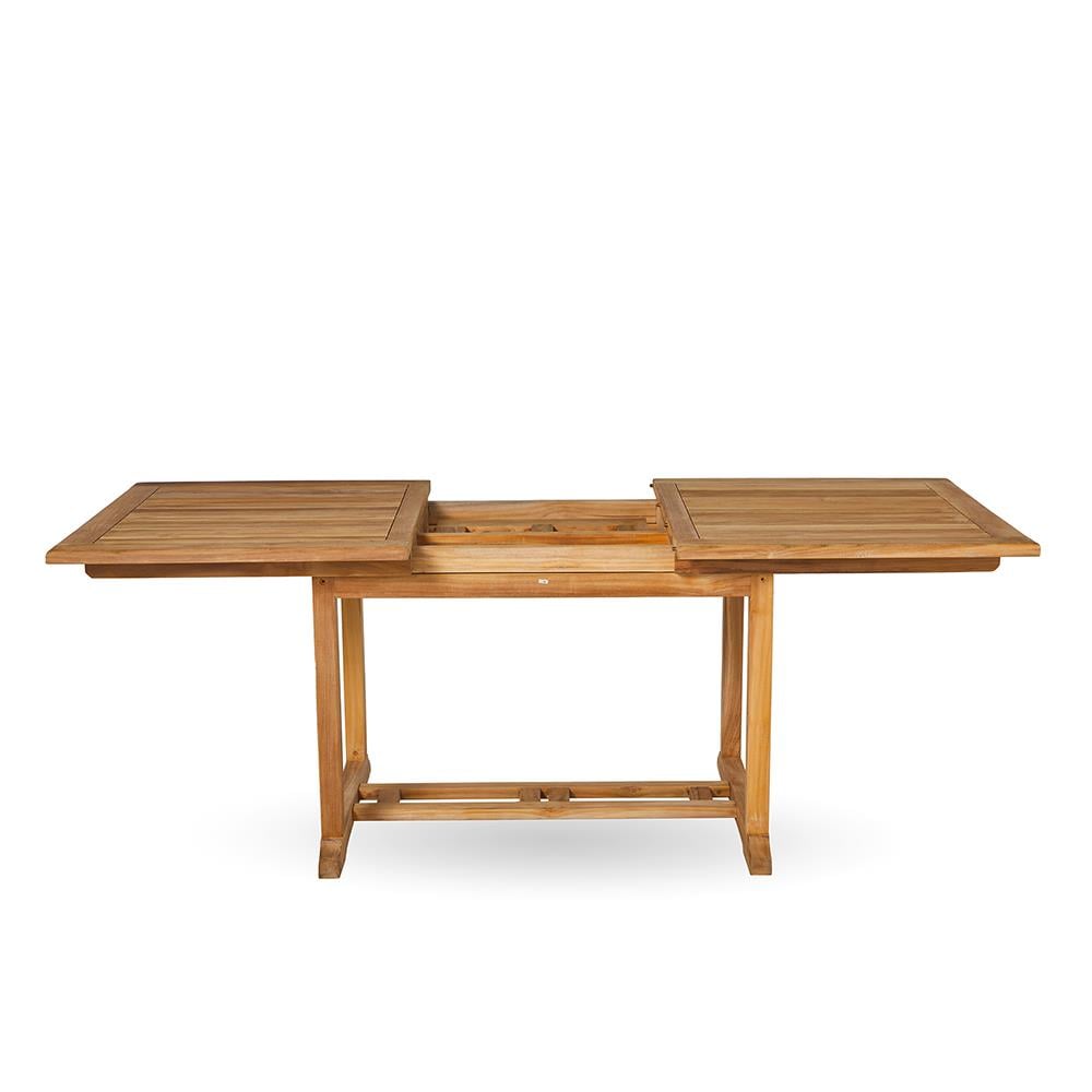 Kayu Teak Dikdörtgen 150/200 Açılır Masa