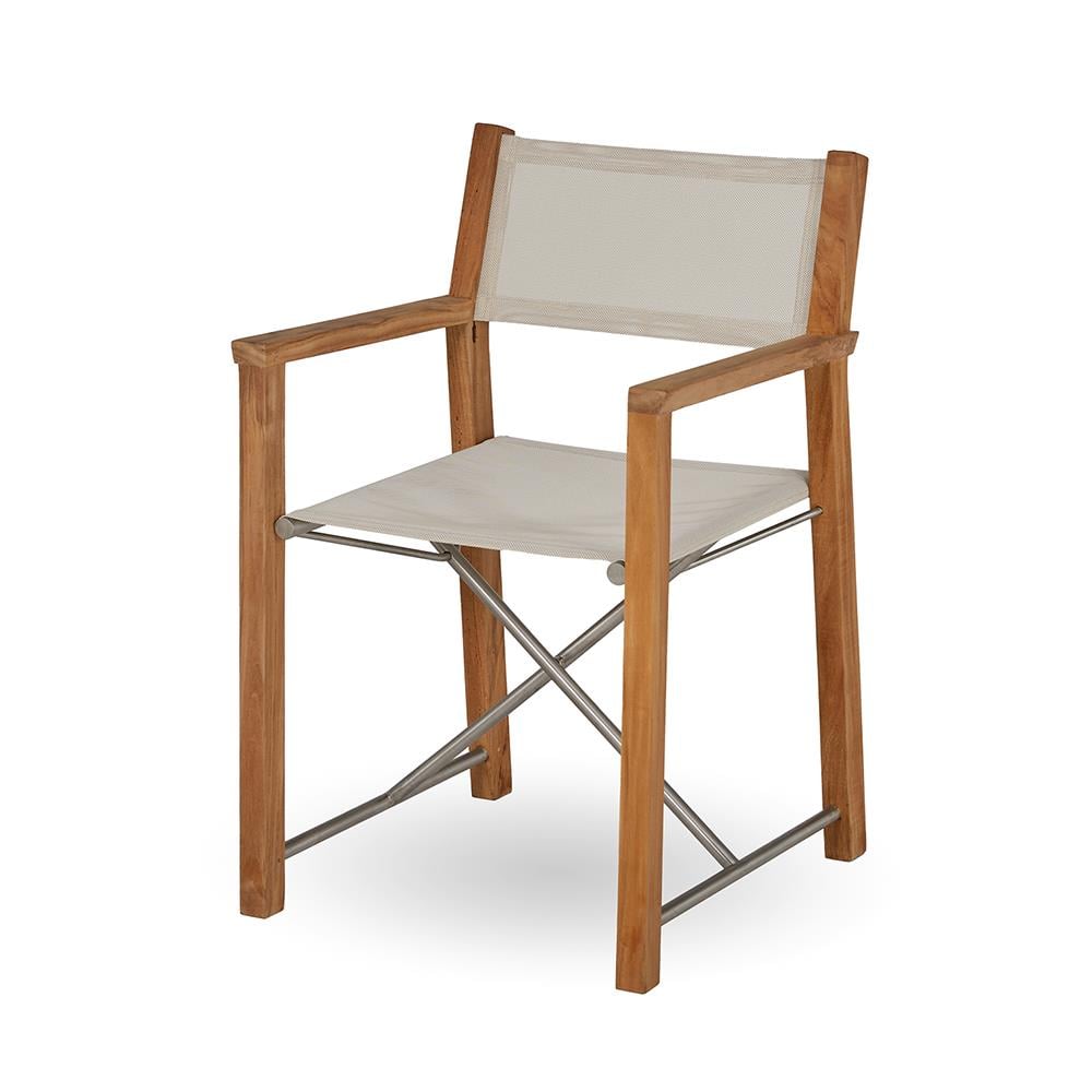 Direktör Sandalyesi ( Beyaz Kumaşlı)