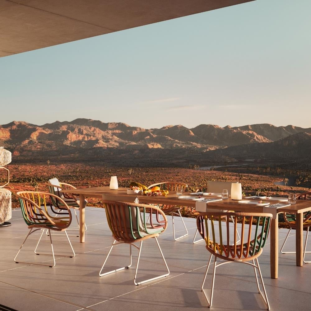 Kida Sandalye-Glow Touch (170)-Lipari (304)-(Sunbrella Minder Dahil)