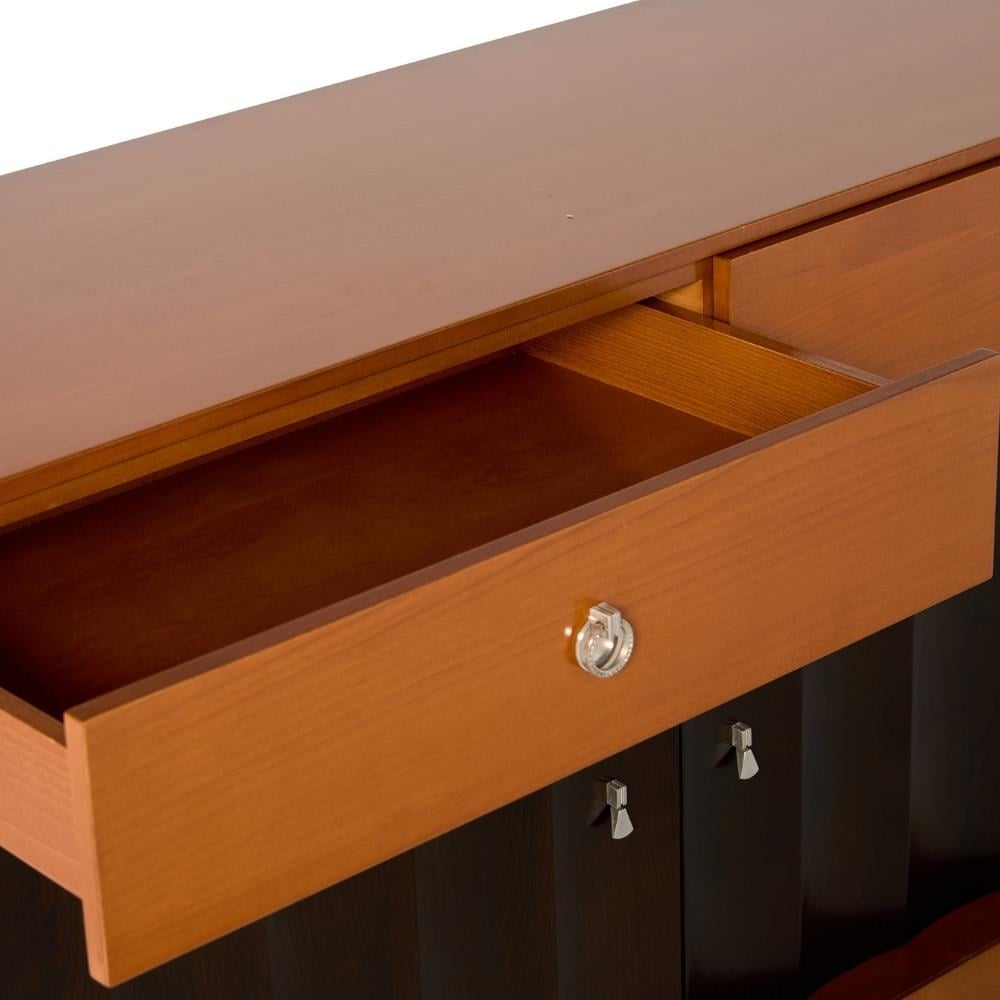 Konsol 141x51/87cm Fın:C45- M3 Glossy Chrome