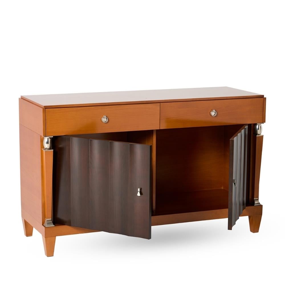 Konsol 141x51/87cm Fın:C45- M3 Glossy Chrome