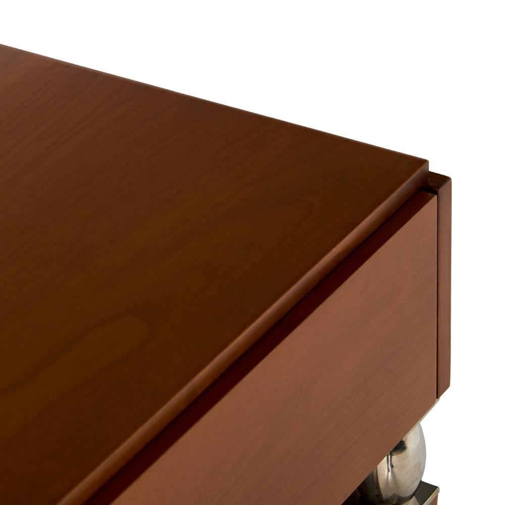 Konsol 141x51/87cm Fın:C45- M3 Glossy Chrome