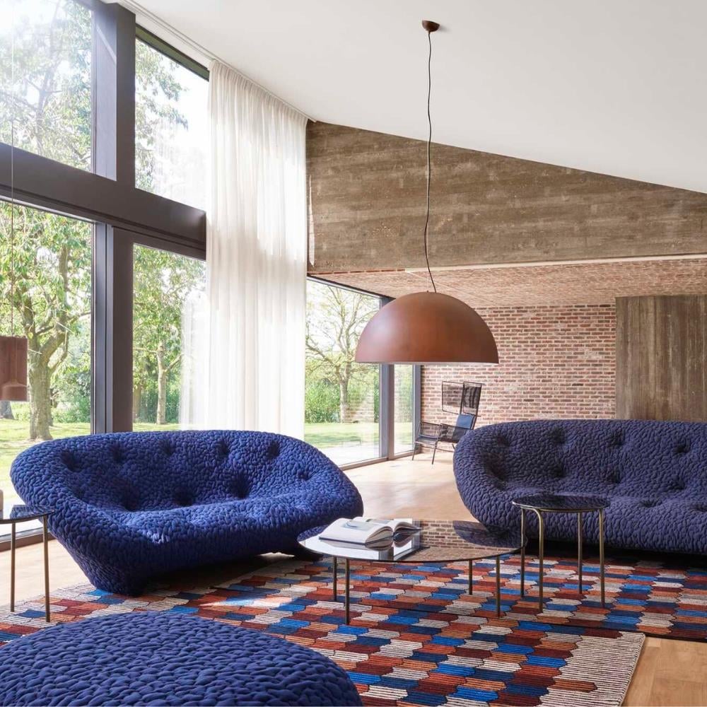 Ligne Roset Ploum Medium Prune Yüksek Sırtlı Kanepe
