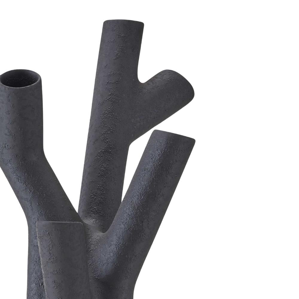 Roseau Large Vazo - Black