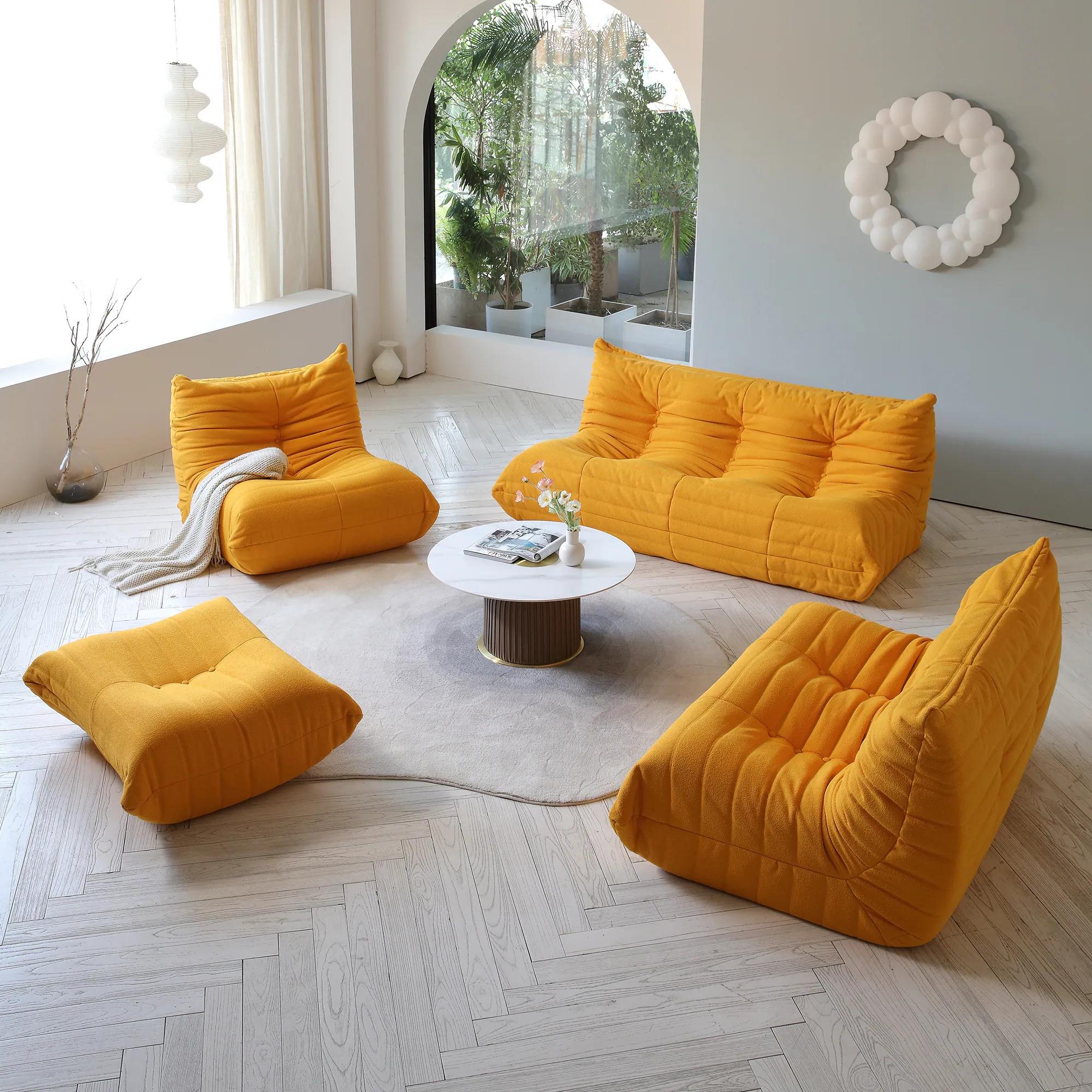 Ligne Roset Togo Tile Pouf