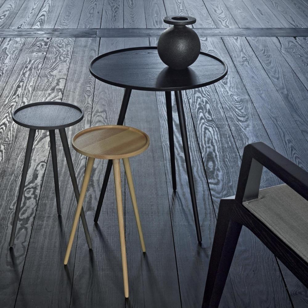 Linden Sehpa (40)-Small-Anthracıte staıned ash