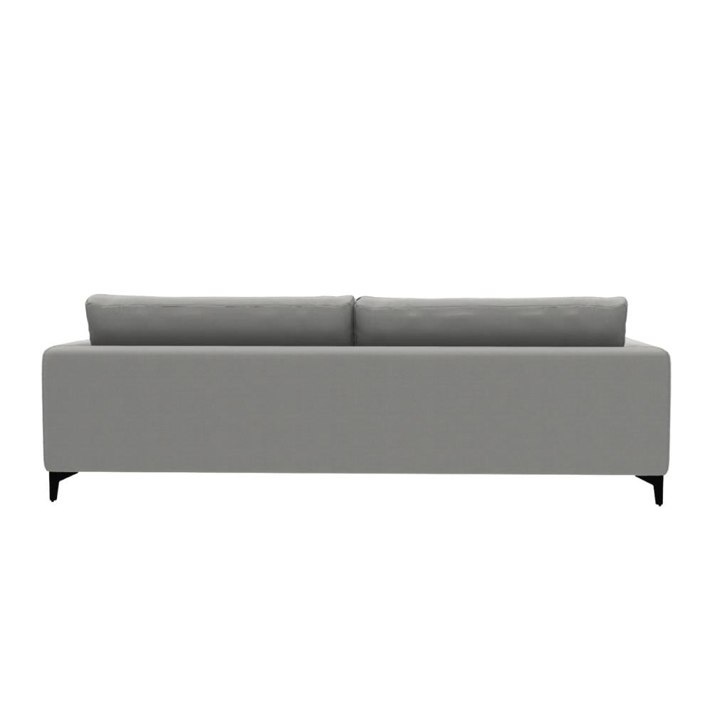 Louis Up Kanepe (260 cm)-Legs Matt Black-Fabric Nassau 08-(Compact)