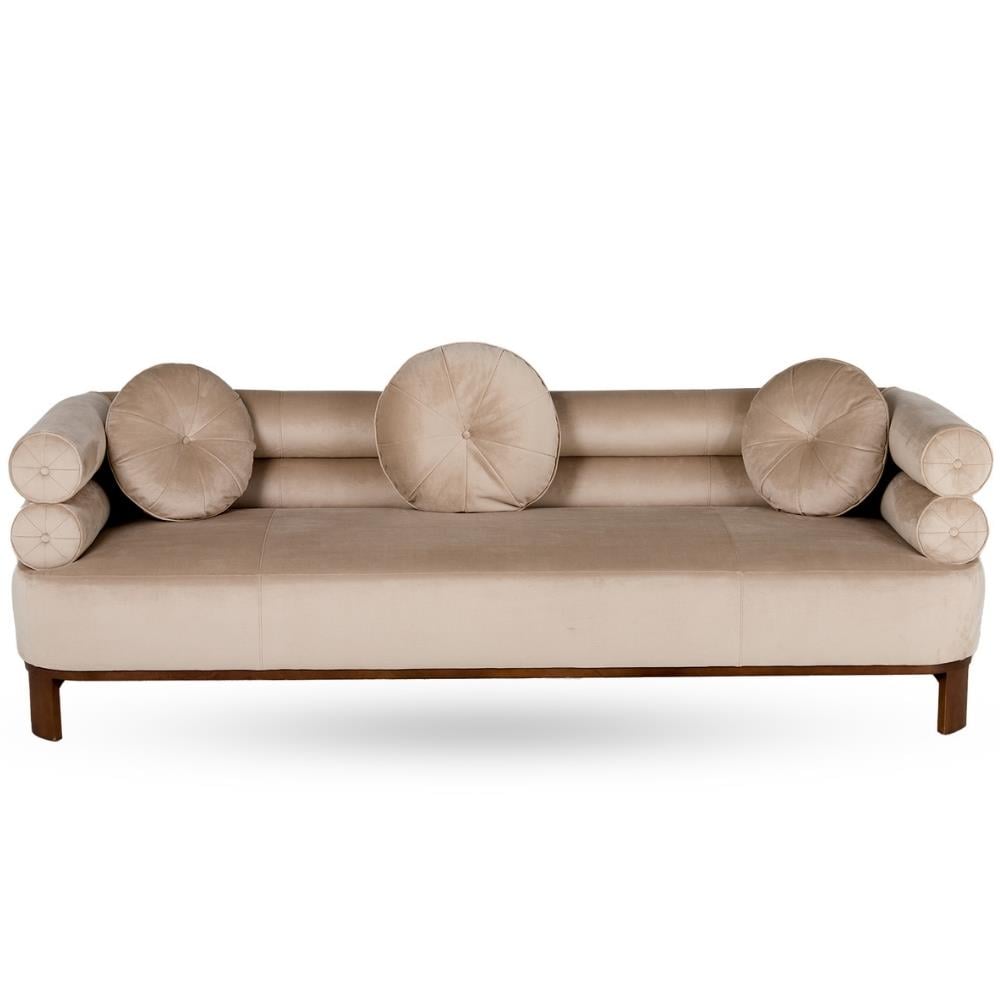 Lucy Kanepe-Kumaş Performance Velvet Micro Cord Stone-Leg Finish (4)