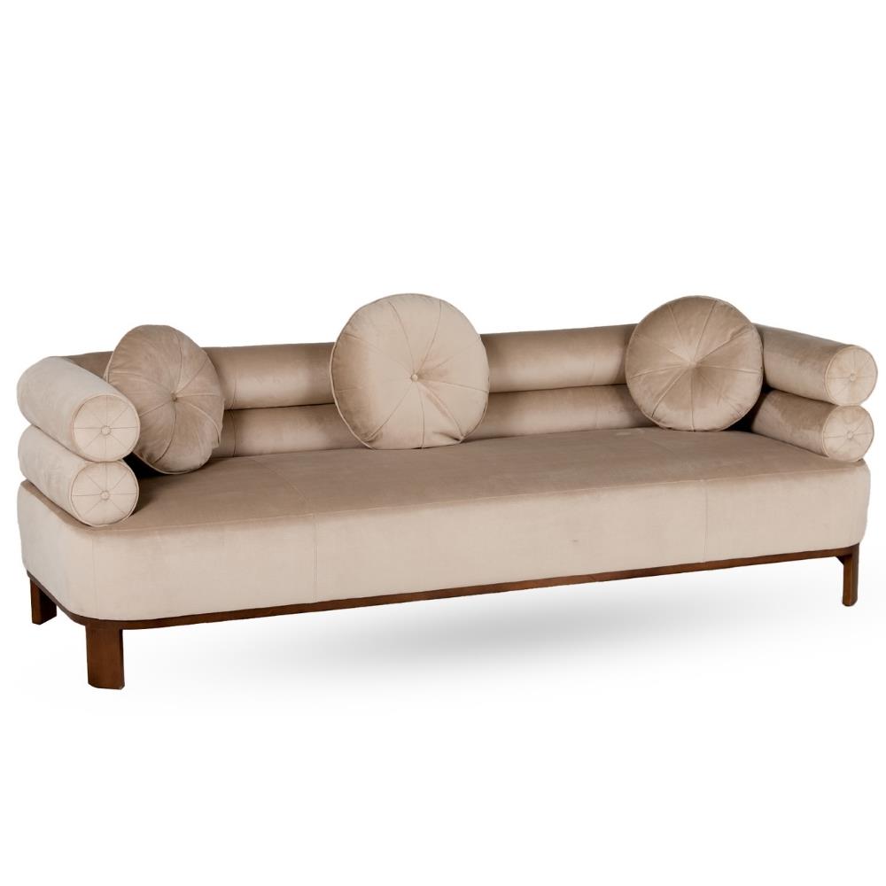 Lucy Kanepe-Kumaş Performance Velvet Micro Cord Stone-Leg Finish (4)