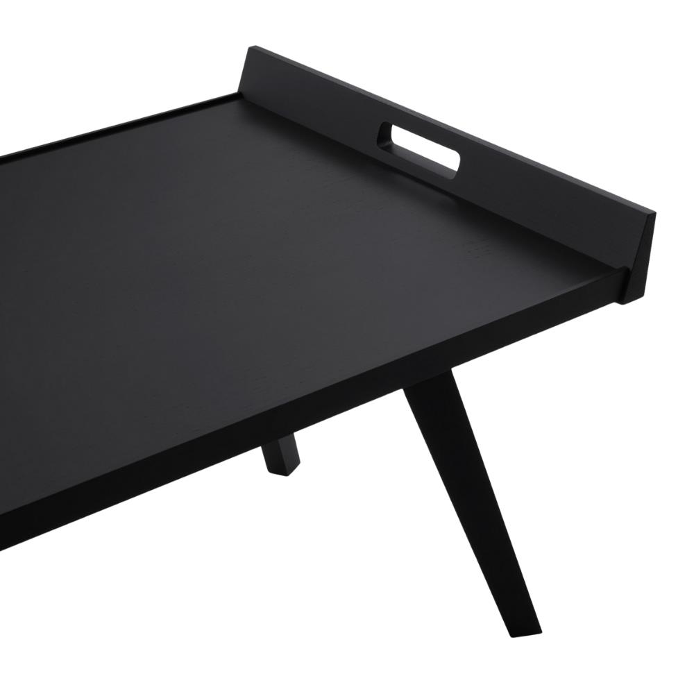 Lupa Sehpa - Black staıned Oak