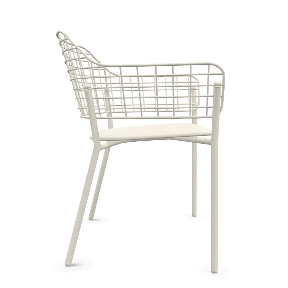 Lyze Kollu Sandalye-White(23/23/23)-(616)