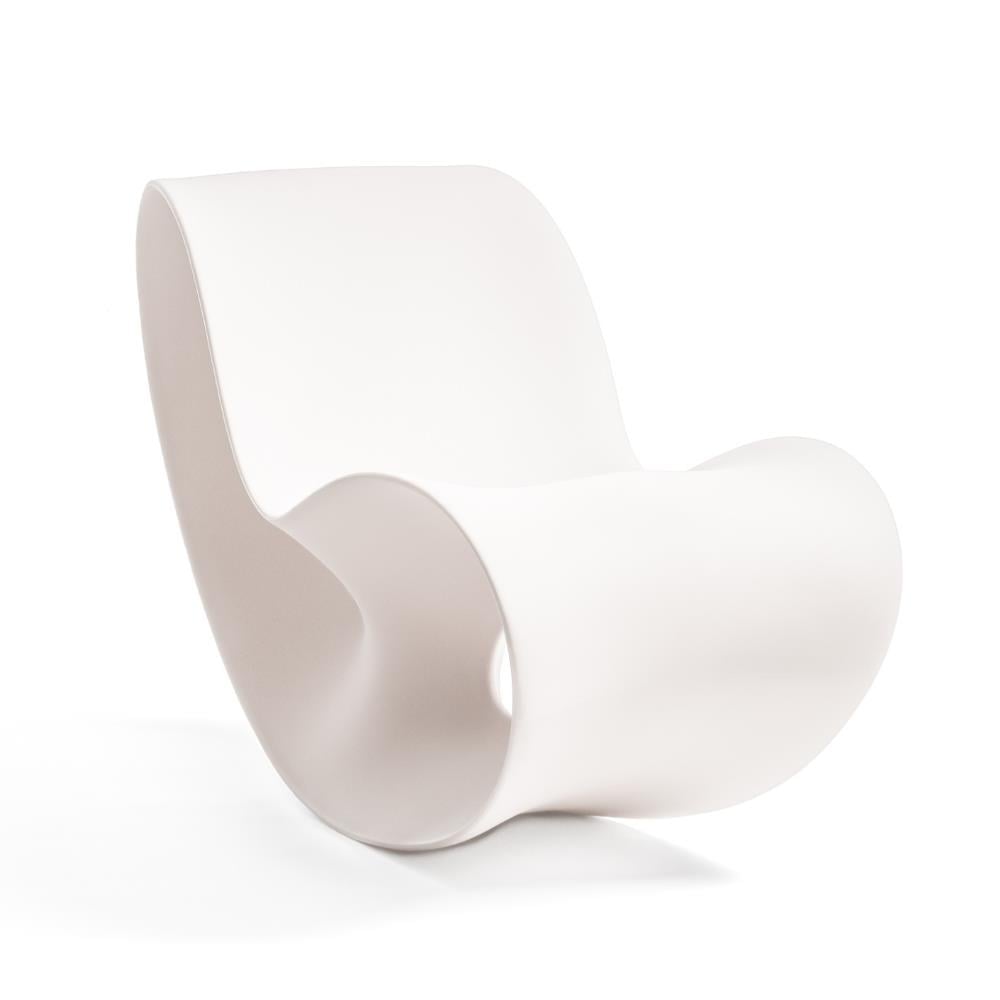 Voido Rocking Chair-White (1736C)-(Outdoor)