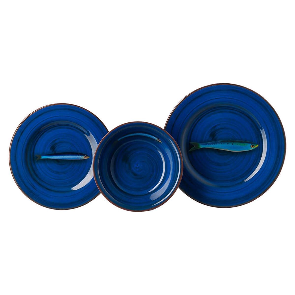 Mario Luca Giusti Aimone Mavi Meyve Tabağı