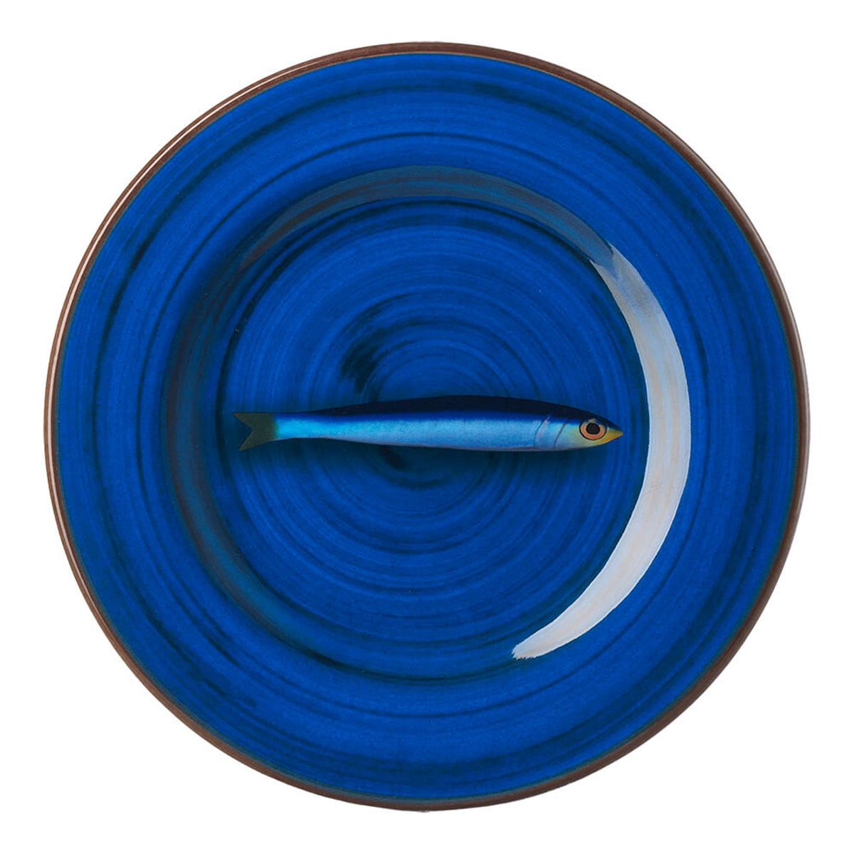 Mario Luca Giusti Aimone Mavi Meyve Tabağı