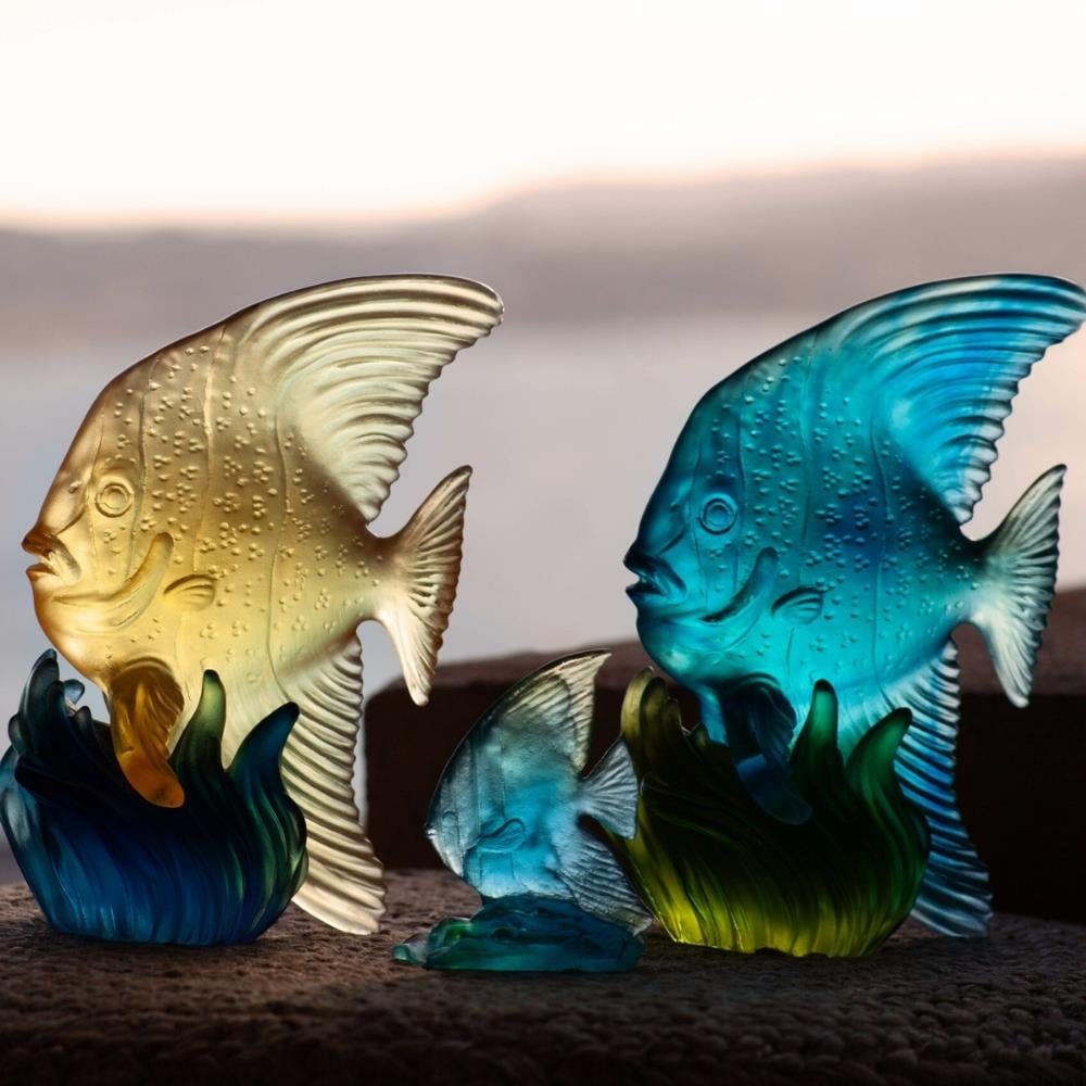 Maya Balık Objesi -Blue Green