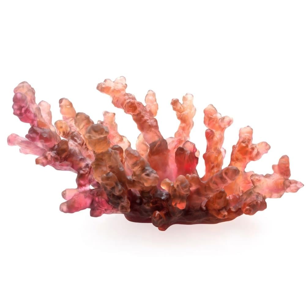Merde Corail Bowl - Medium - Red,Amber