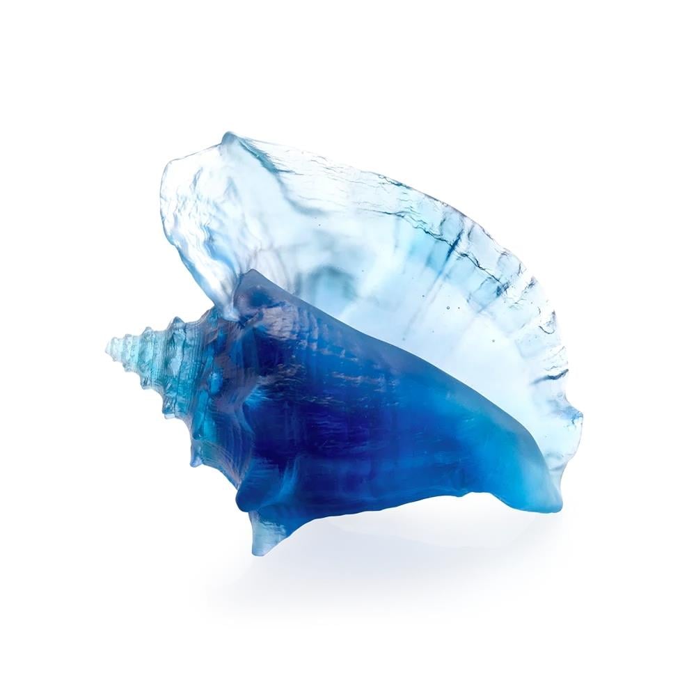 Merde Corail Deniz Kabuğu Objesi - Blue - Large