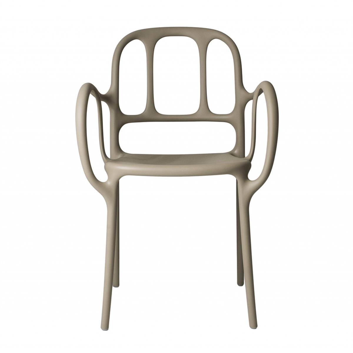 Mila Kollu Sandalye-Beige(1733C)