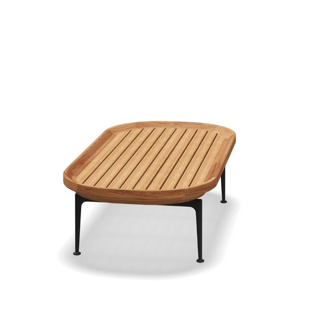 Mistral Orta Sehpa-İskelet Meteor-Tabla Natural Teak