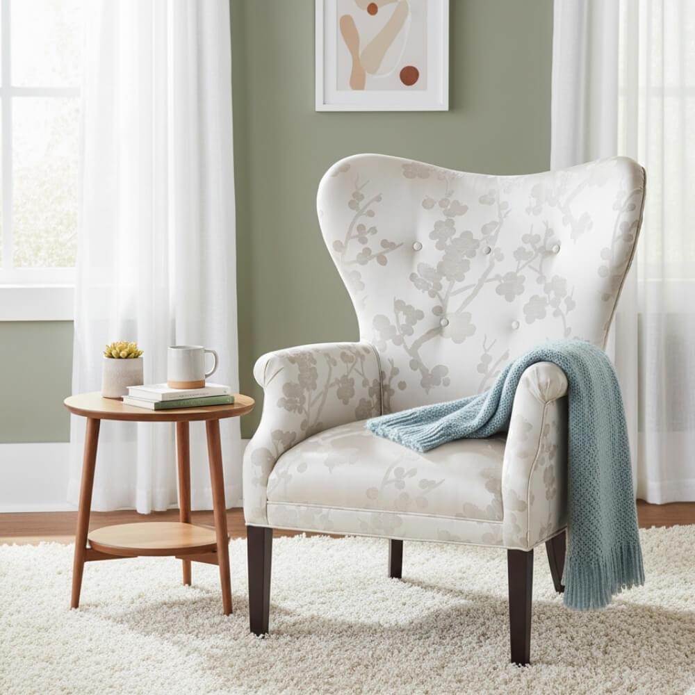 Mitchell Gold+Bob Williams Suzanne Silver Armchair