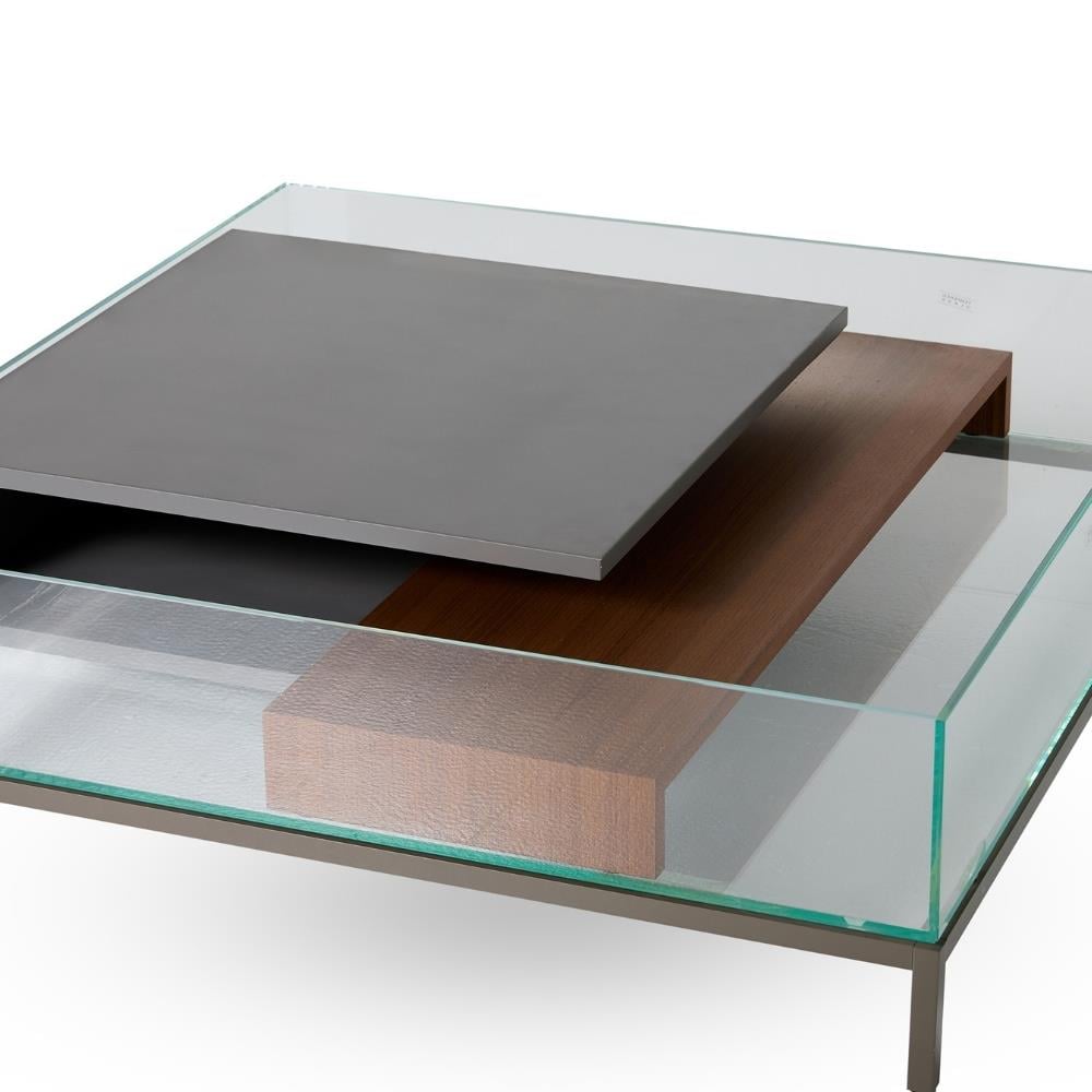 Momentum Sehpa-Metal-Glass-Wood-Lacquer