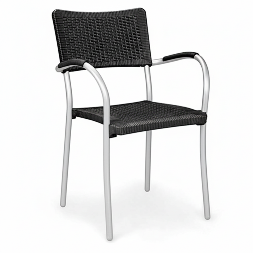 Nardi Artica Anthracite İstiflenebilir Kollu Sandalye