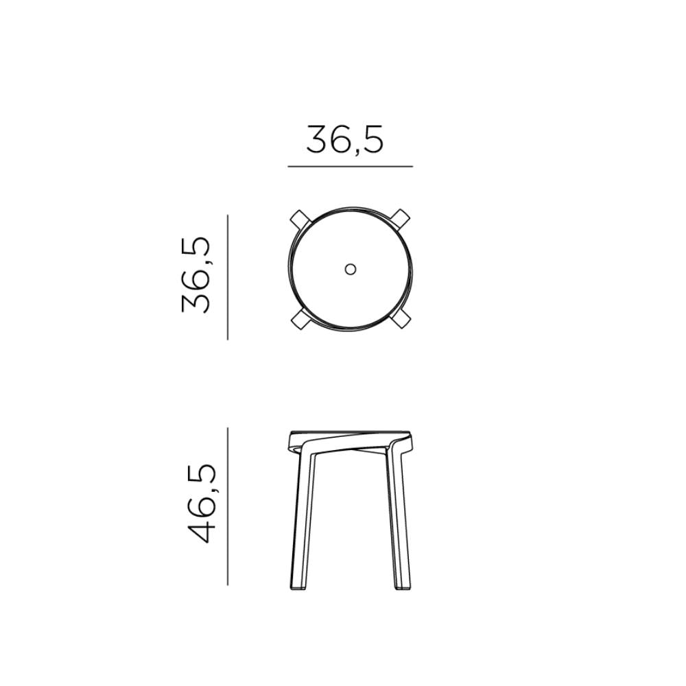 Nardi Stack Mini Tabure